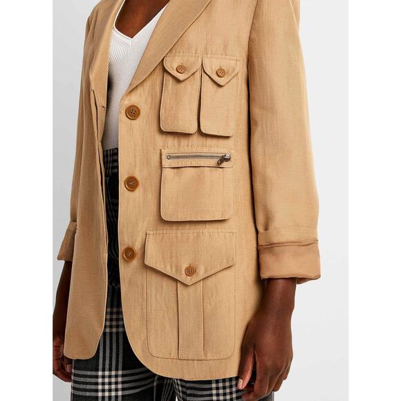 NEW SMYTHE XSMALL Surplus Blazer OVERSIZE $795 - Picture 2 of 4